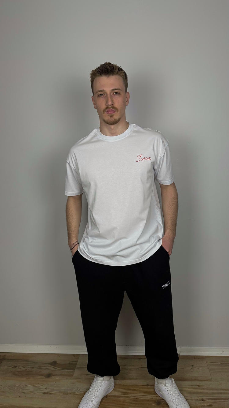 SİOUX YAZILI BOXY TİŞÖRT